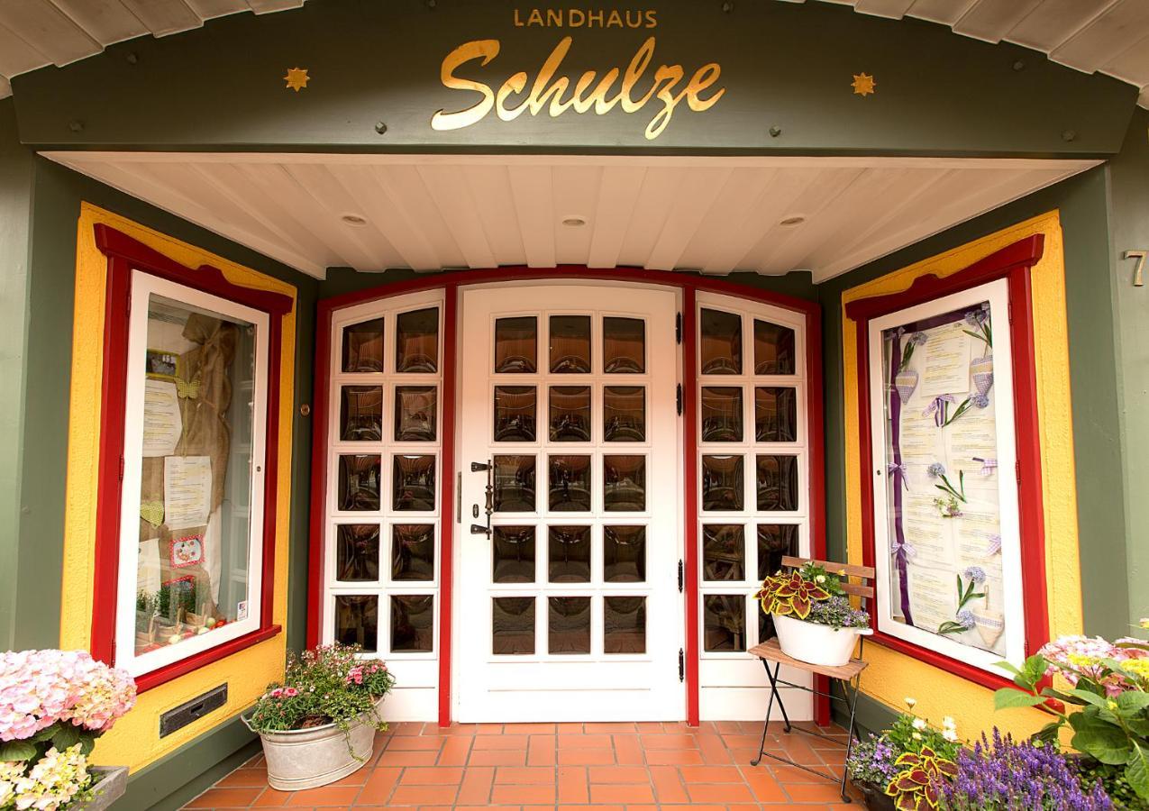 Landhaus Schulze - Ihr Hundefreundliches Hotel Im Harz แฮร์ซแบร์ก อัม ฮาร์ซ ภายนอก รูปภาพ